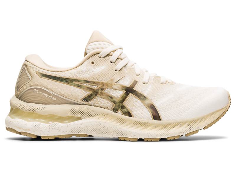 Sapatilhas Running Asics GEL-NIMBUS 23 EARTH DAY Mulher Creme, 8790A589.199